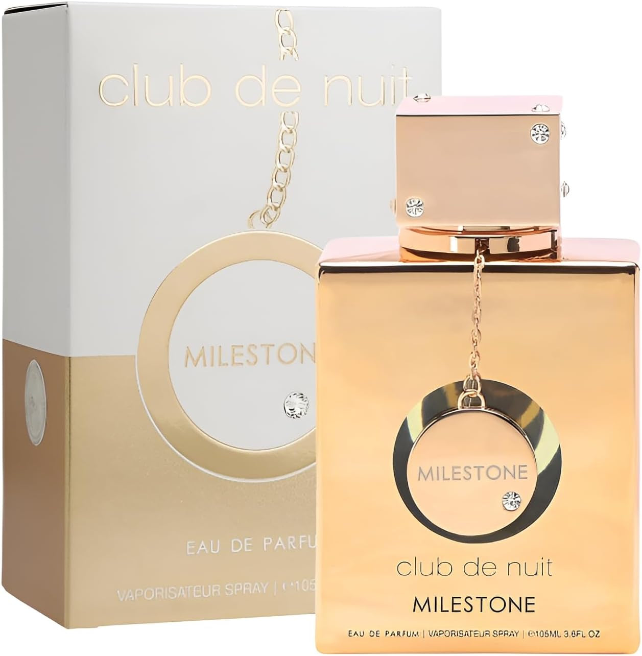 Club De Nuit Milestone Eau De Parfum, 105 Ml (Pack of 1)