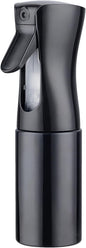 200Ml Small Water Spray Bottles, Continuous Mist Empty Hair Spray Bottles for Cleaning, Curly Hair, Plants GE2001B-200B, Black