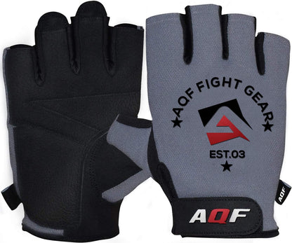 Weight Lifting Gloves Training Fitness Exercise Gym Workout Gloves – Goat Leather Suede Gel Padded Palm