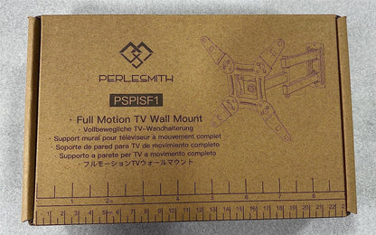 TV Wall Bracket for 13-42 Inch Tvs, Swivels Tilts TV Wall Mount for Flat & Curved TV，VESA 75X75Mm to 200X200Mm up to 20Kg