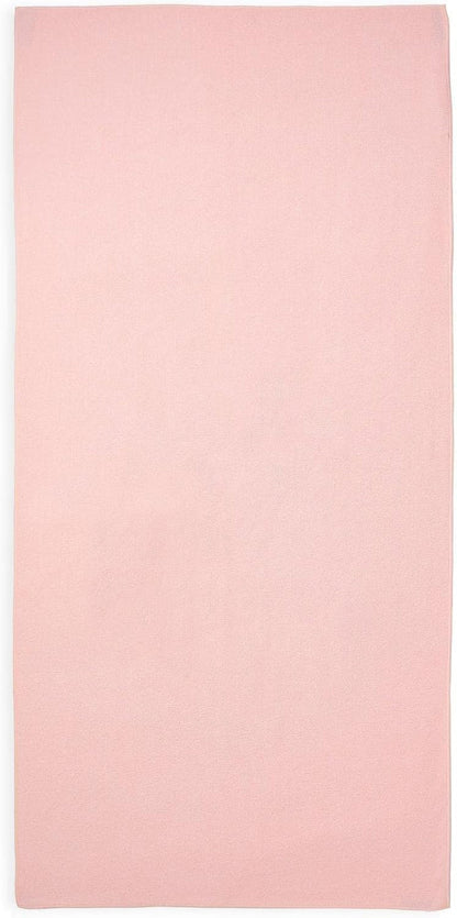 Large Microfibre Beach Towel for Girls Quick Dry Bathroom Pool Holiday Men Women Absorbent, 71 X 152Cm - Blush Pink