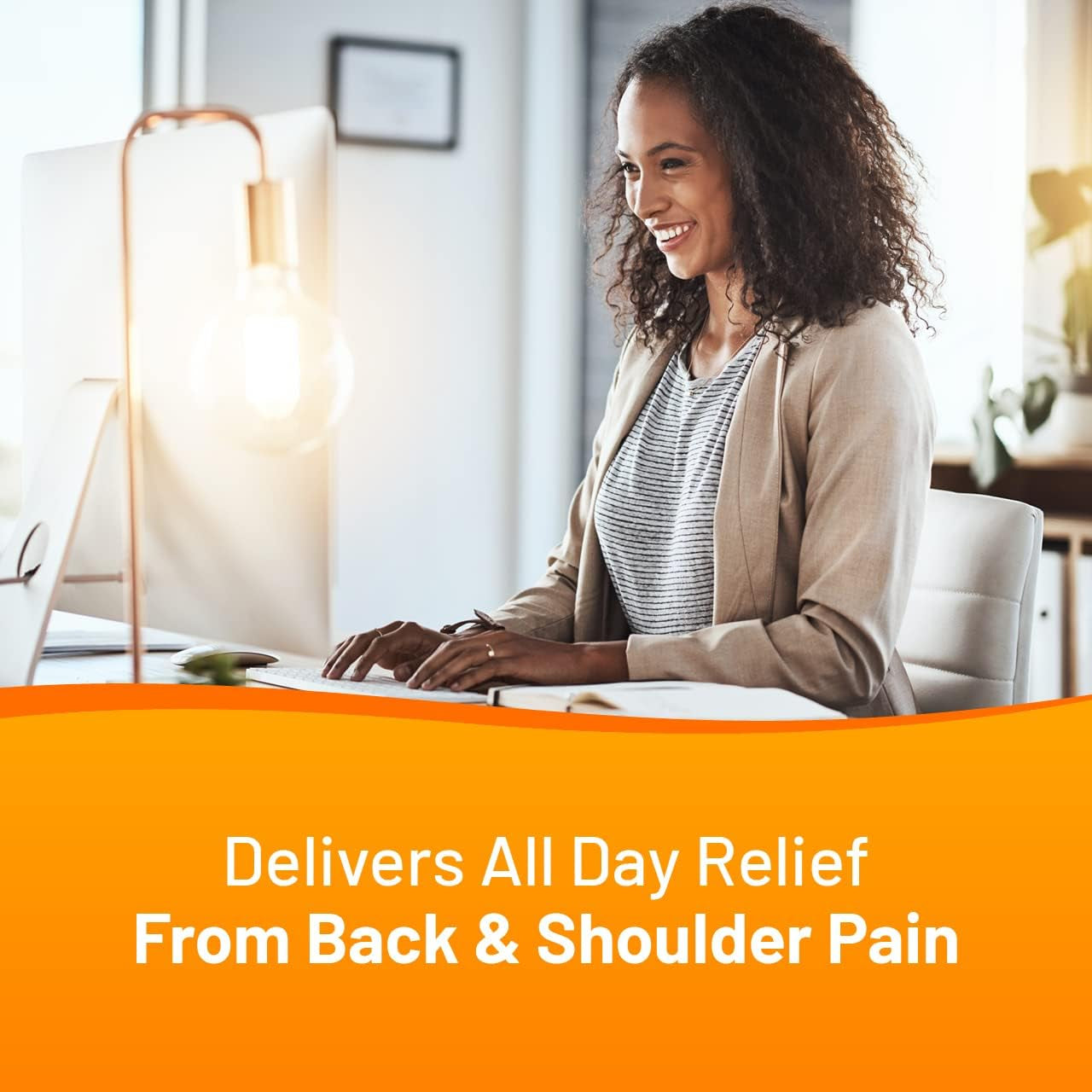 Back and Shoulder Pain Heat Patch | 7 Patches | Targeted Pain Relief | Pain Relief up to 24H | Penetrating Heat Action