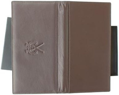 Premium Luxury Leather Shotgun / Firearm Certificate Wallet SGC/FAC Licence Holder - Available as Either a Single or Double License Holder